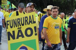 Cerca de 10 mil produtores rurais de todo o Brasil já haviam se reunido, no dia 04 de abril, em Brasília (DF)
